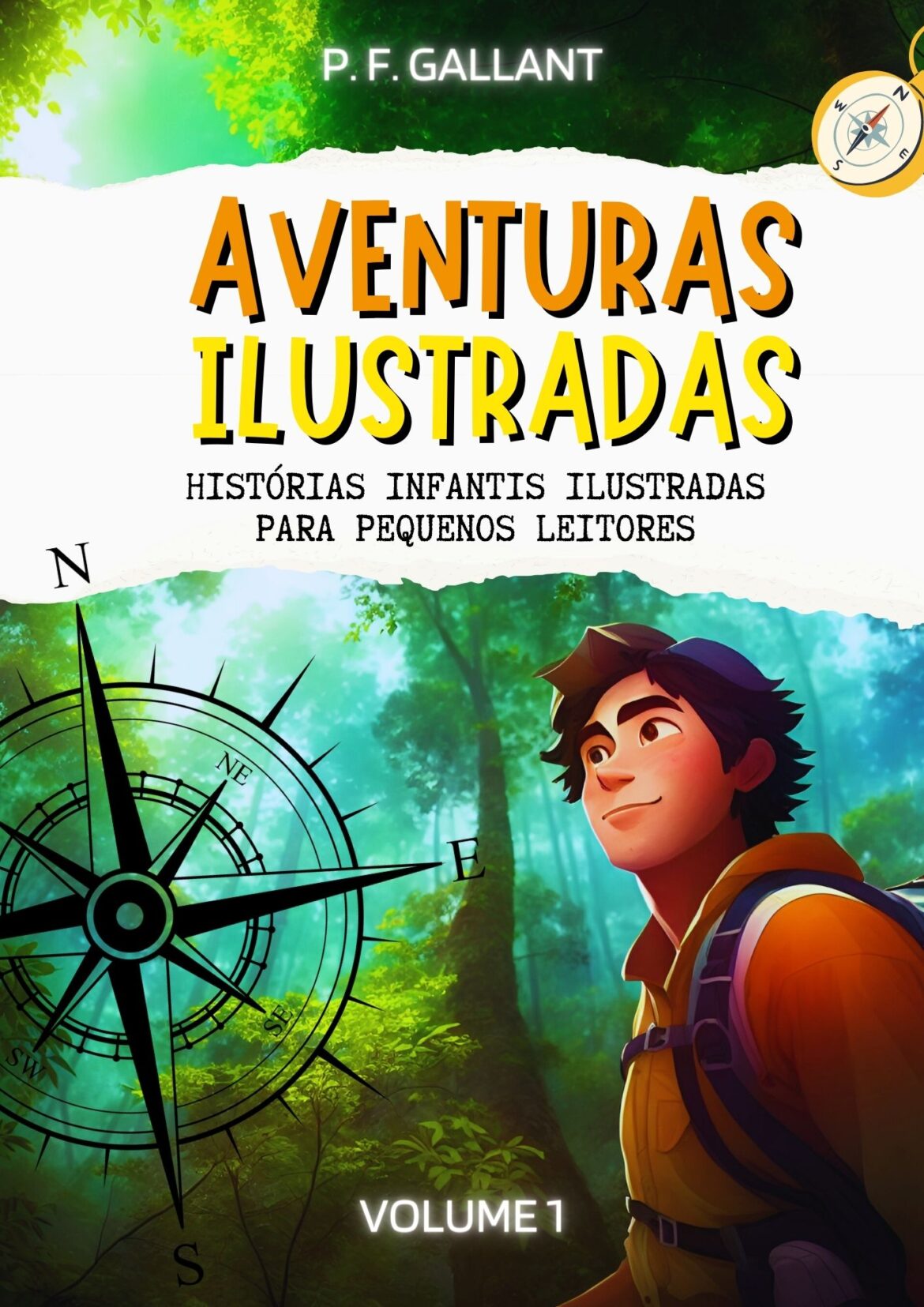 Aventuras Ilustradas – Volume 1 – Histórias Infantis Ilustradas para Pequenos Leitores