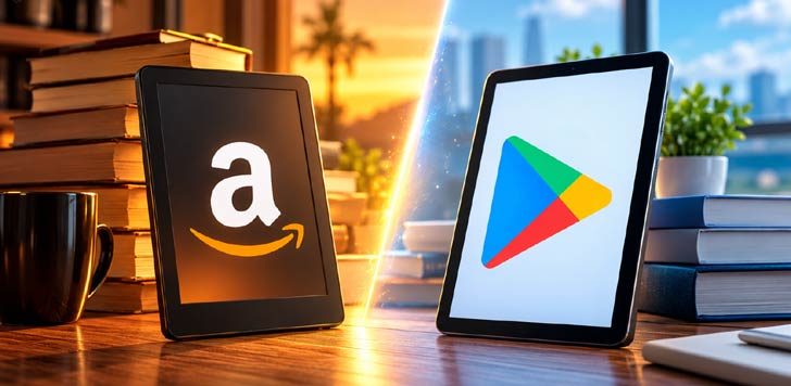 Amazon KDP versus Google Play Livros