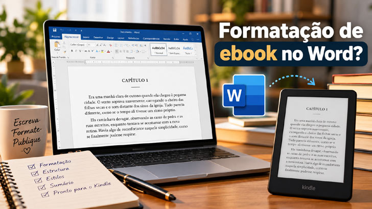 Formatação de ebook no Word